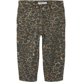 Name It Affogat Leo Washed Down Bella Mom Twill Byxor