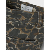 Name It Affogat Leo Washed Down Bella Mom Twill Byxor