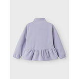 Name It Heirloom Lilac Jurma Wish Fleece Cardigan