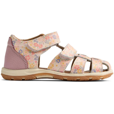 Wheat Multi Flowers Sandal Frei