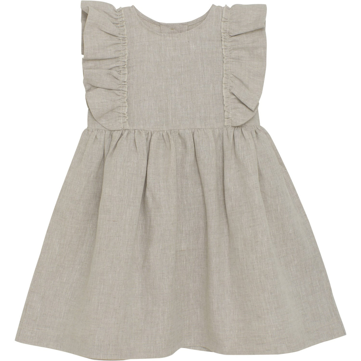 Huttelihut Antique White Klänning Linne