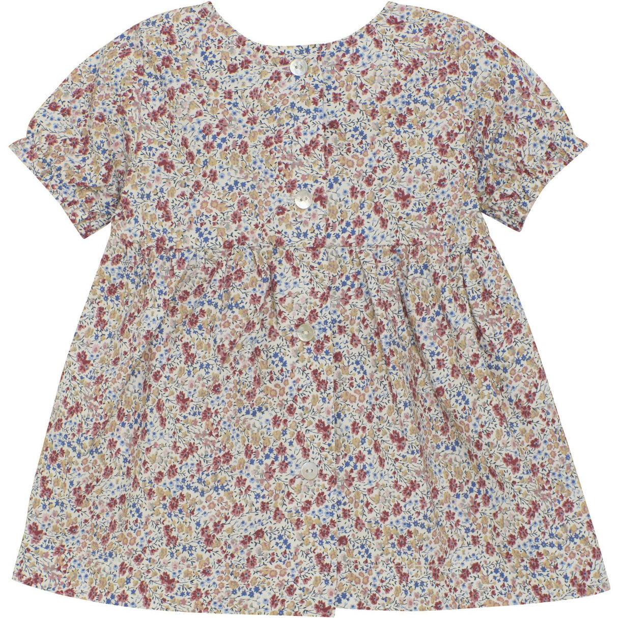 Huttelihut Sepia Rose Klänning I Liberty Tyg