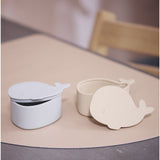 FILIBABBA Set med 2 små snackslådor Christian Pearl Blå