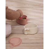 FILIBABBA Set med 2 små snackslådor Christian Blush the whale