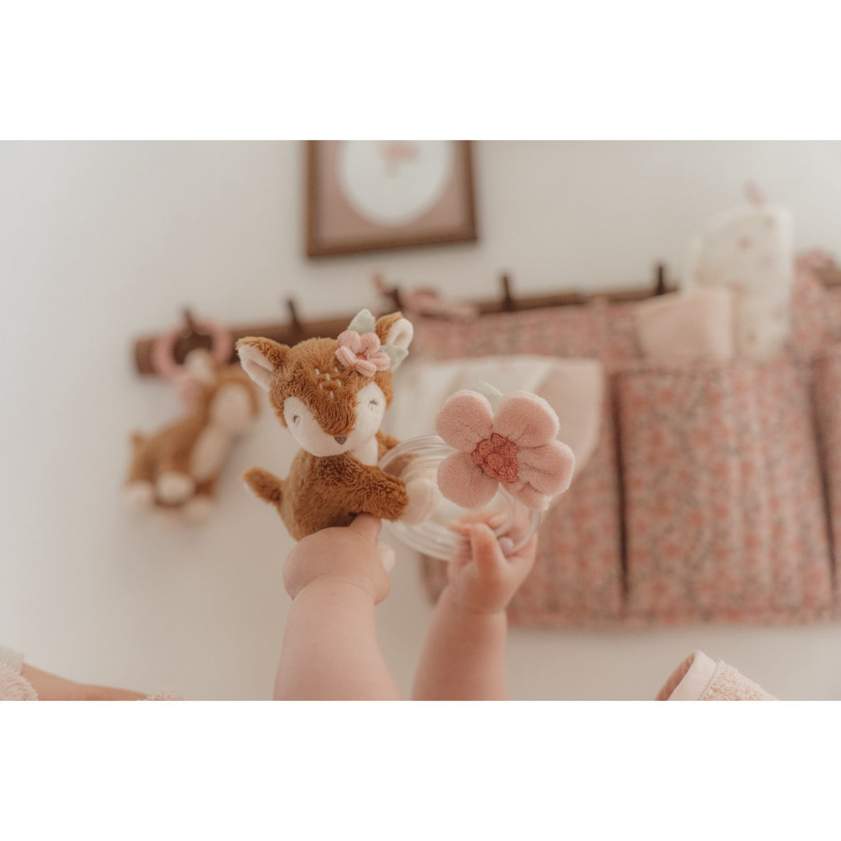 Little Dutch Fairy Garden Pink Ring Skallra