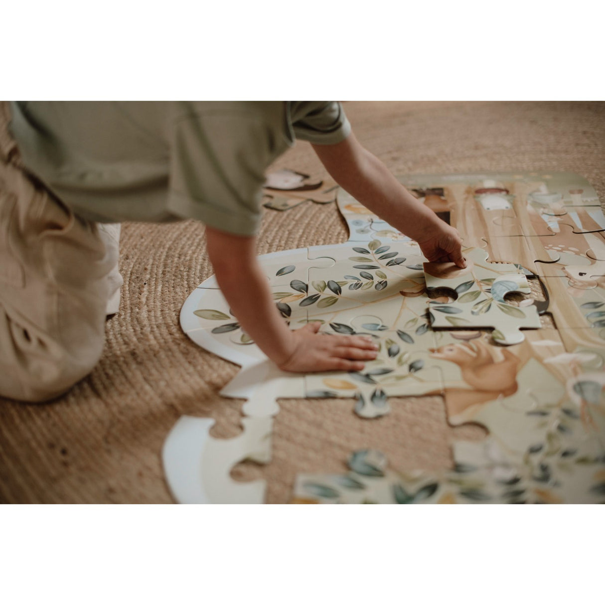 Little Dutch Forest Friends Multi Gulvpuslespil