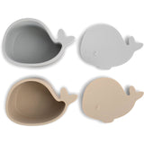 FILIBABBA Set med 2 små snackslådor Christian Pearl Blå