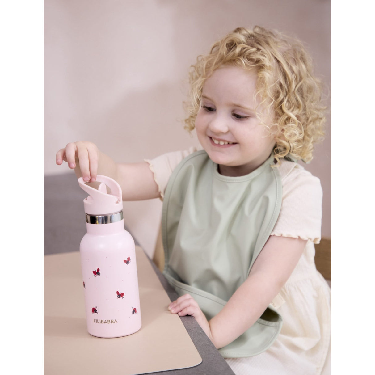 FILIBABBA dricksflaska i rostfritt stål Lucky