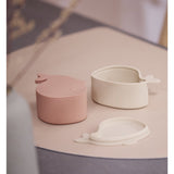 FILIBABBA Set med 2 små snackslådor Christian Blush the whale