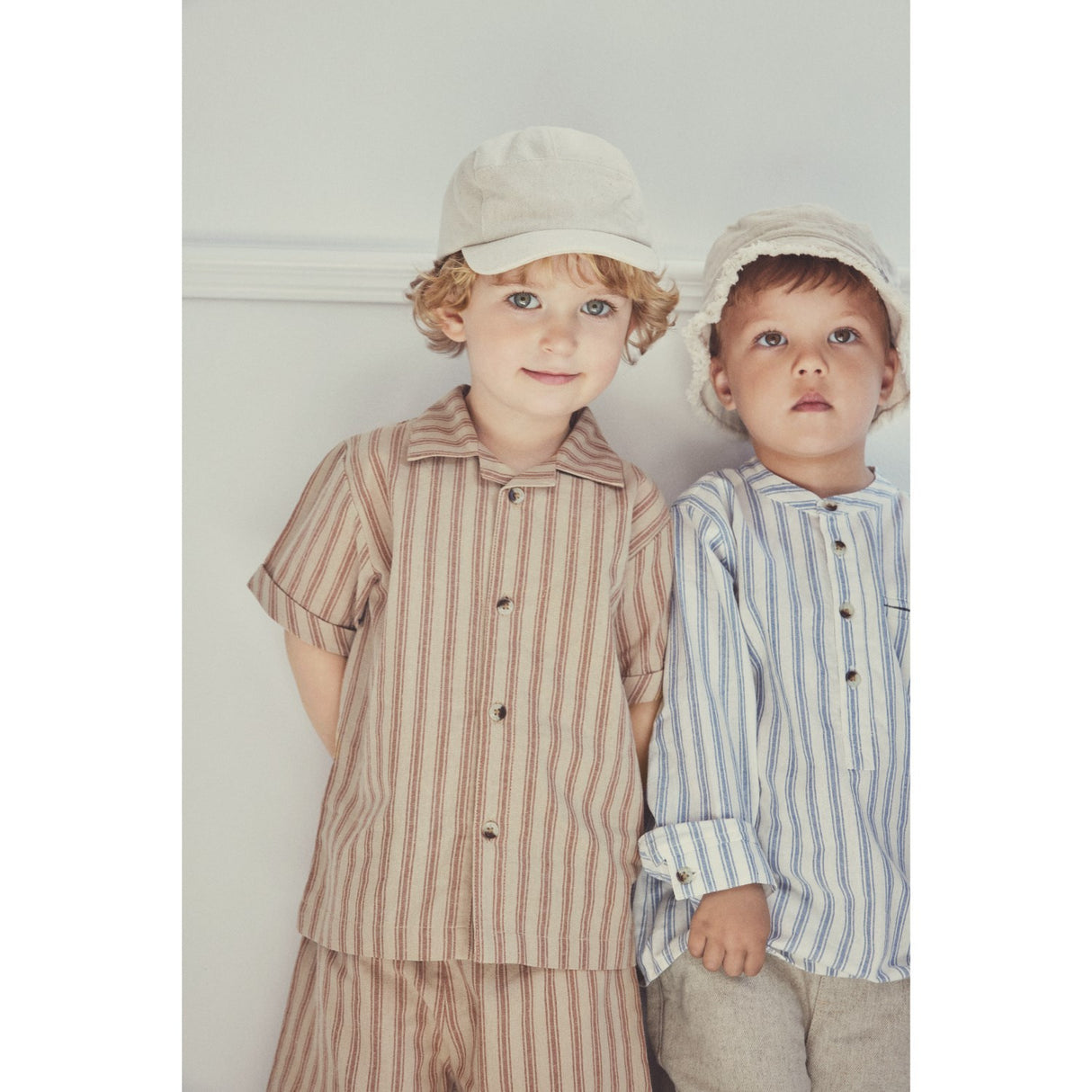 Huttelihut Irish Cream Keps Linne Denim