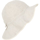 Huttelihut Antique White Sommar Hatt Linne