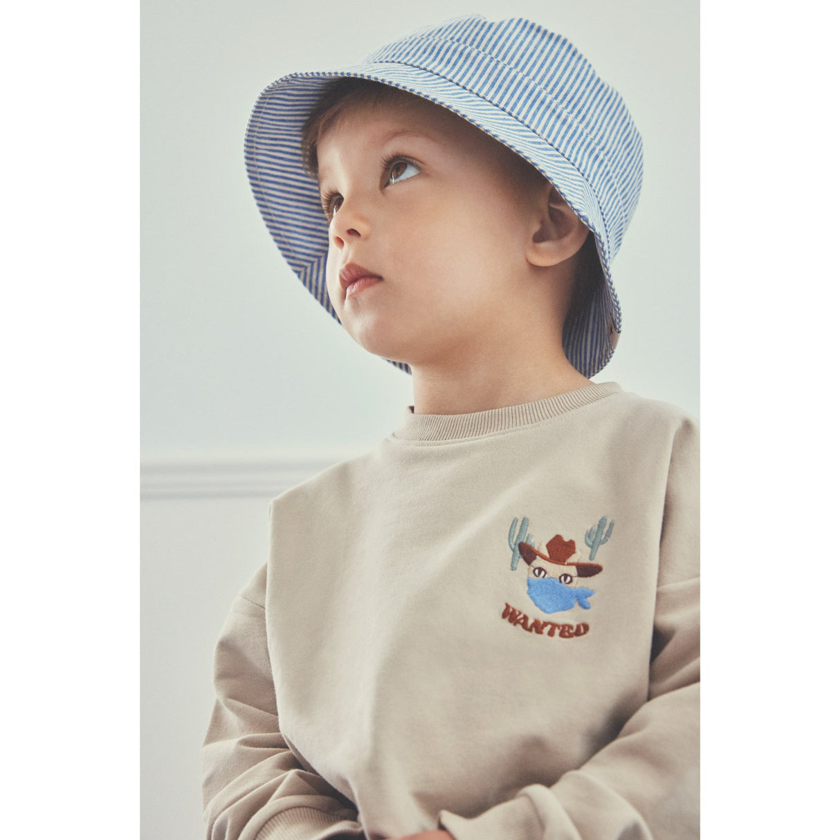 Huttelihut Quiet Harbor Bucket Hat Vävd rand