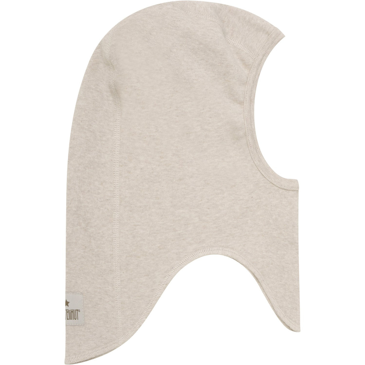 Huttelihut Camel Melange Balaclava Bomull Ribb
