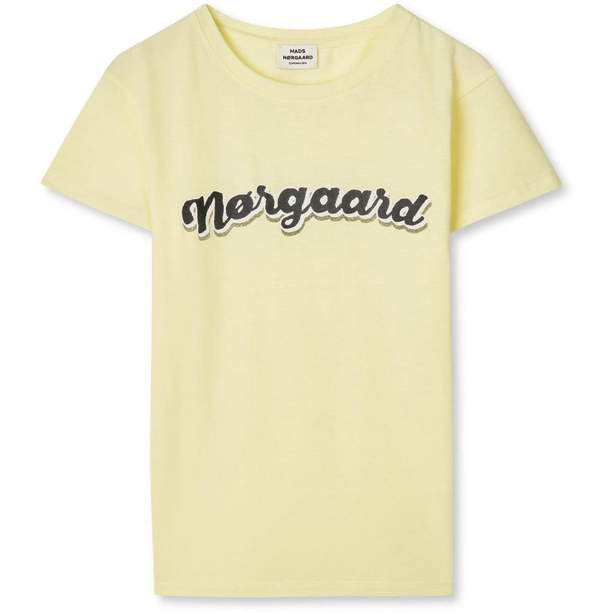 Mads Nørgaard Tender Gul Enkel Ekologisk Tuvina T-shirt