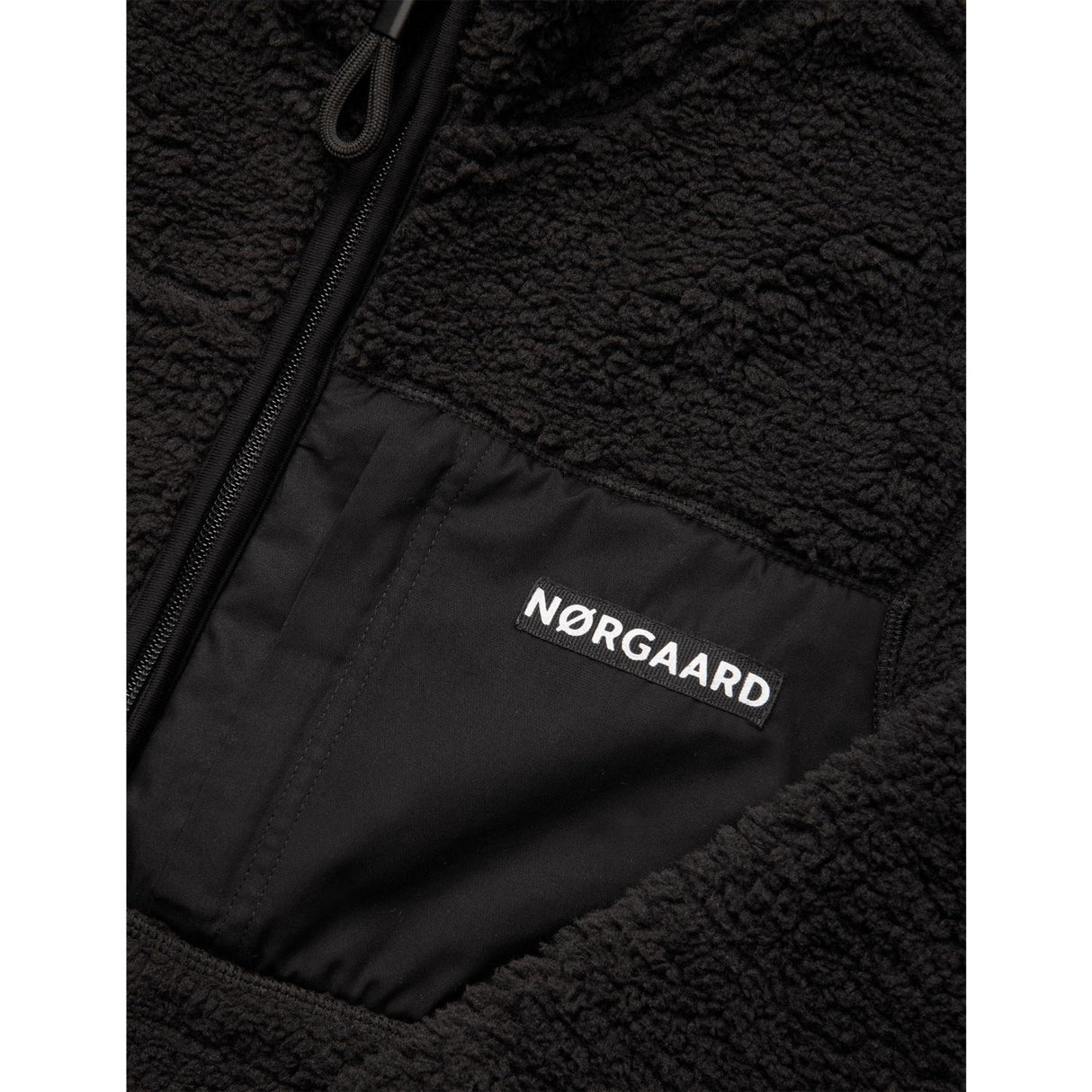 Mads Nørgaard Jet Black Teddy Fleece Jeffo Jacka