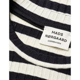 Mads Nørgaard Svart/Vanilj Ice 5X5 Classic Stripe Tuviana Tee
