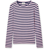 Mads Nørgaard Parisian Night/Parfait Pink 5X5 Classic Stripe Talika Topp