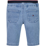 Tommy Hilfiger Denim Medium Micro Global Stripe Denim Byxor