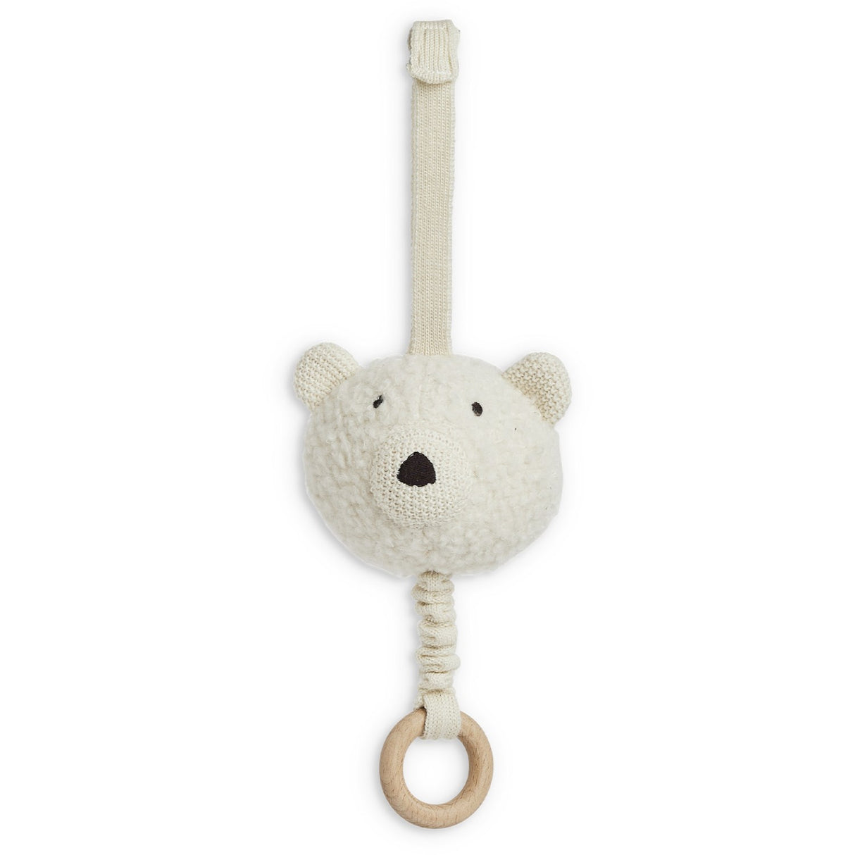 Smallstuff Off White Musik Mobil Ull Bouclé