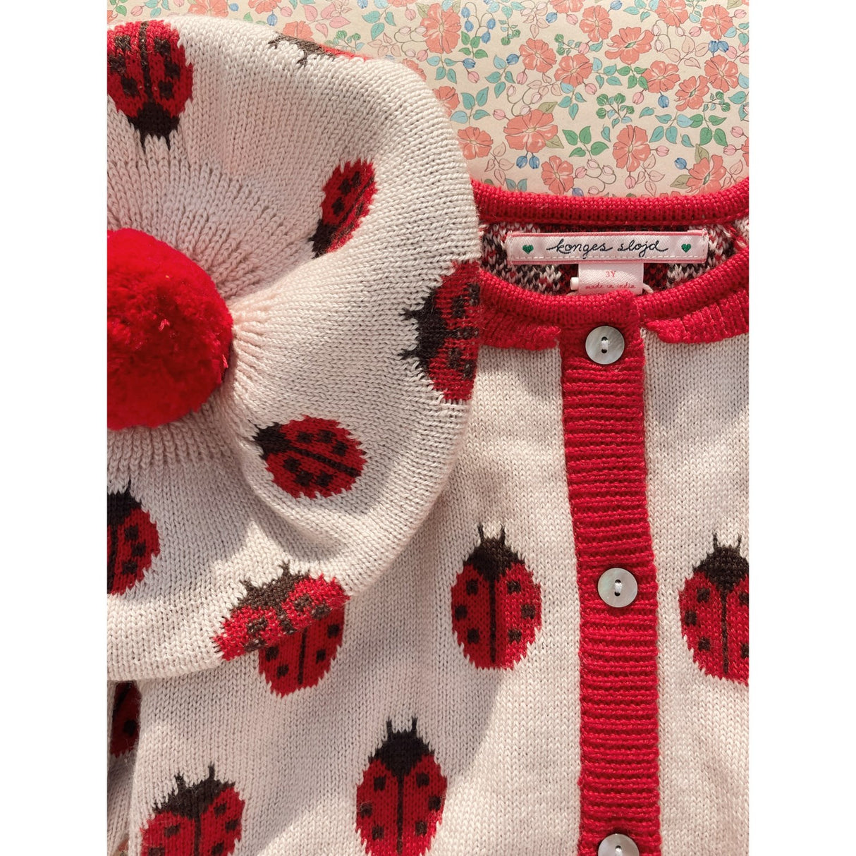 Konges Sløjd Ladybug Belou Knit Cardigan