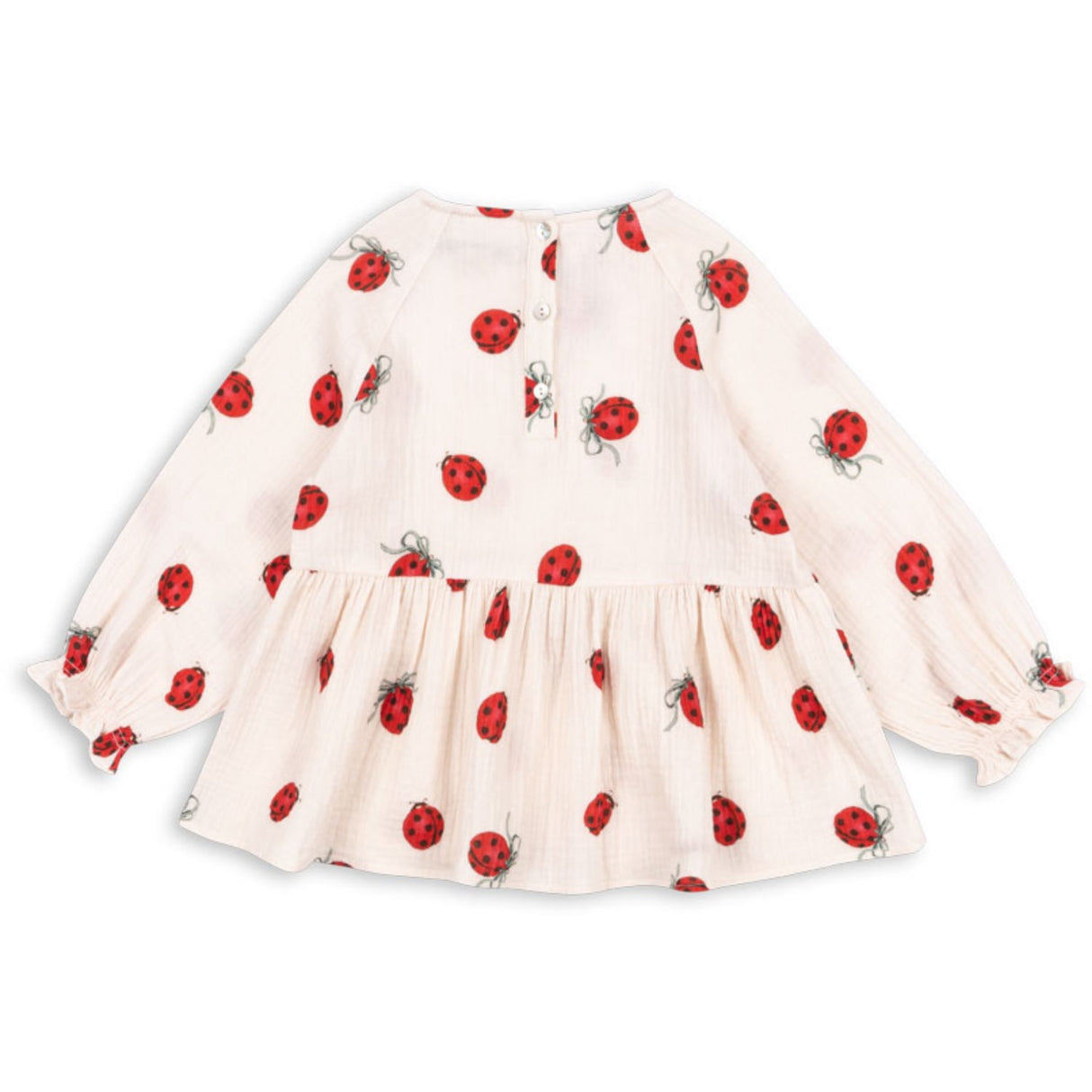 Konges Sløjd Ladybug Bow Coco Ladybug Blouse Gots