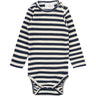 THE NEW Siblings Mood Indigo Striped Fro Uni Rib Body