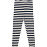 THE NEW Siblings Mood Indigo Striped Fro Uni Rib Leggings