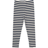 THE NEW Siblings Mood Indigo Striped Fro Uni Rib Leggings