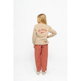 The New Poppy Red Check Nally Carrot Byxor