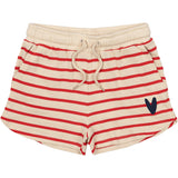 The New Poppy Red Striped Nil Shorts