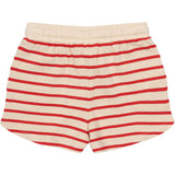 The New Poppy Red Striped Nil Shorts