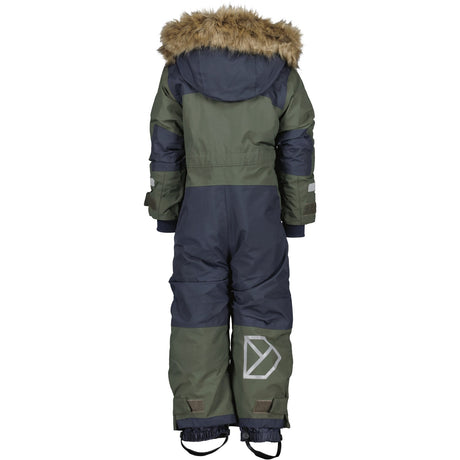 Didriksons Deep Green Björnen Kids Coverall