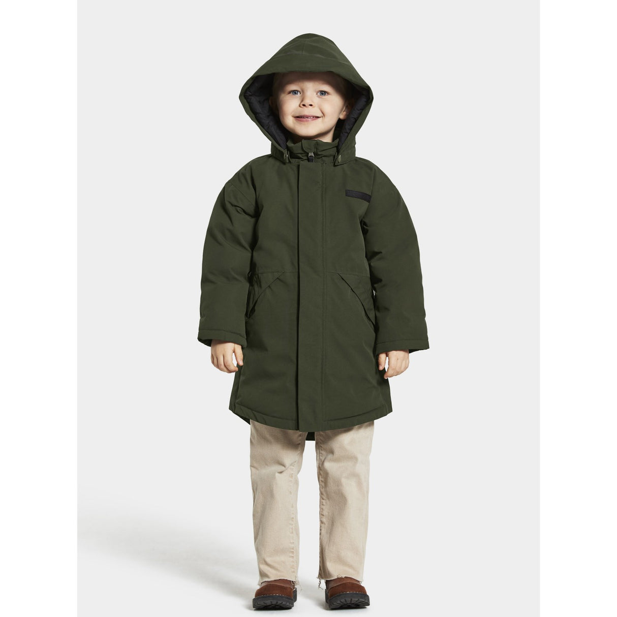 Didriksons Deep Green Timon Kids Parka