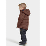 Didriksons Earth Brown Rodi Kids Jacka