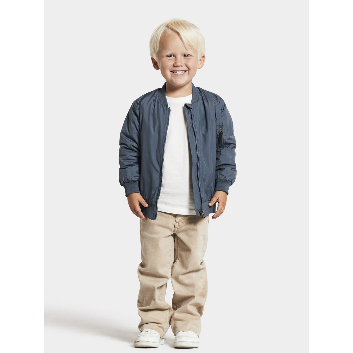 Didriksons True Blue Rocio Kids Jacka