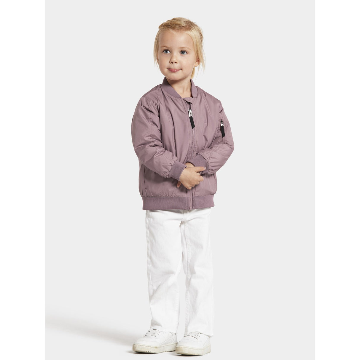 Didriksons Shade Lilac Rocio Kids Jacka