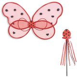 Konges Sløjd Ladybug Glitter Fairy Ladybug Costume