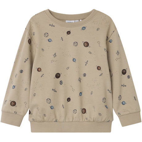 Name It Plaza Taupe Owen Regular Sweatshirt