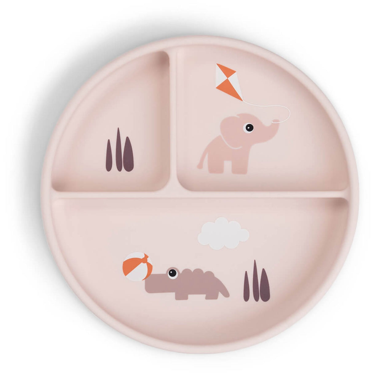 DonebyDeer Powder Stick & Stay Divided Plate Playground Powder