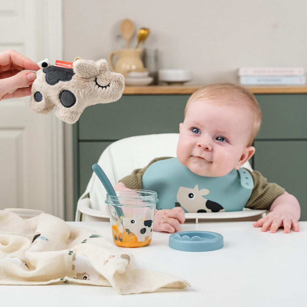 DonebyDeer Blå Barnmatsbalja 2 st. Liten gård