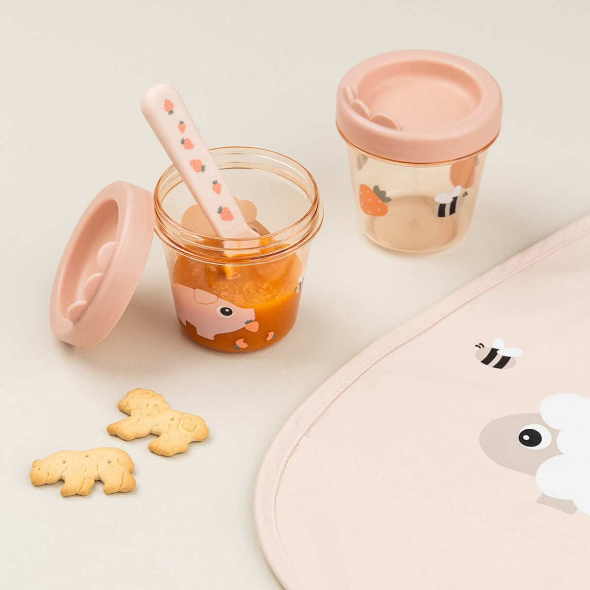 DonebyDeer Pulver Barnmatsbalja 2 st. Liten gård