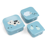 DonebyDeer Blue Snack Box Set med 3 st. Liten gård