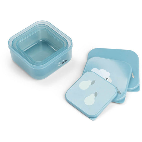 DonebyDeer Blue Snack Box Set med 3 st. Liten gård