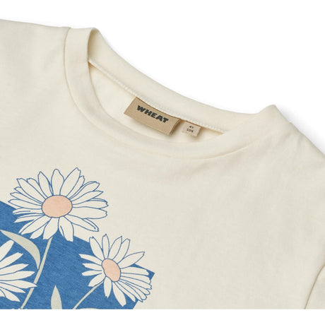 Wheat Ivory T-Skjorta S/S Print Mirsa