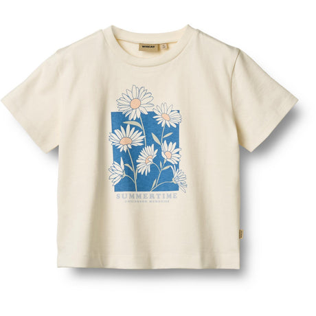 Wheat Ivory T-Skjorta S/S Print Mirsa