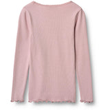 Wheat Lavender Mist Rib T-Skjorta L/S Reese