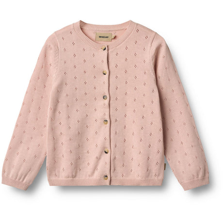 Wheat Powder Stickad Cardigan Maia