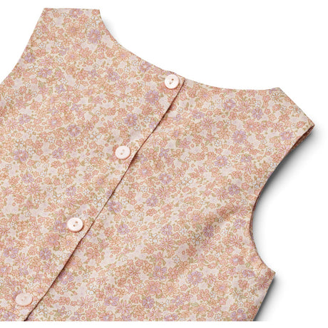 Wheat Lilac Flowers Klänning Thelma