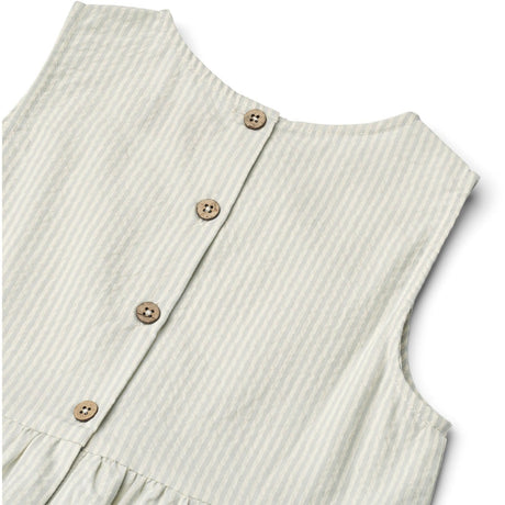 Wheat Summer Blue Stripe Klänning Luise