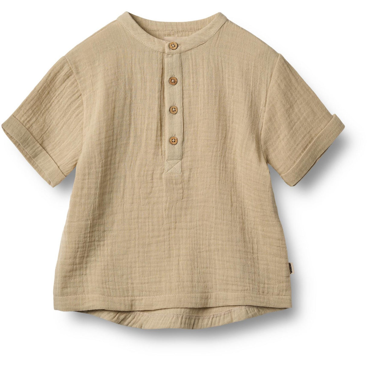 Wheat Soft Sand Skjorta S/S Svend